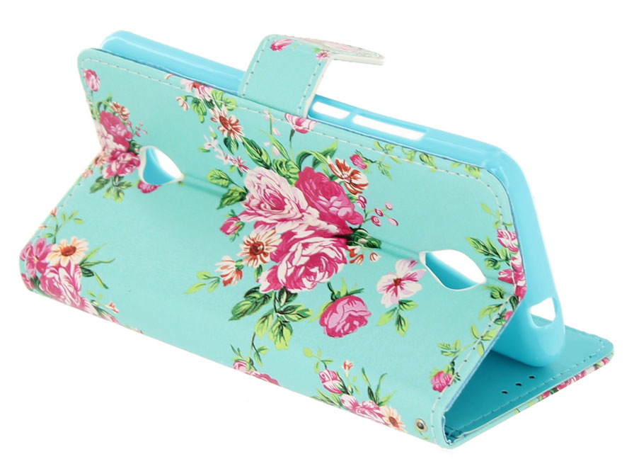 Flower Bookcase - Acer Liquid Zest hoesje