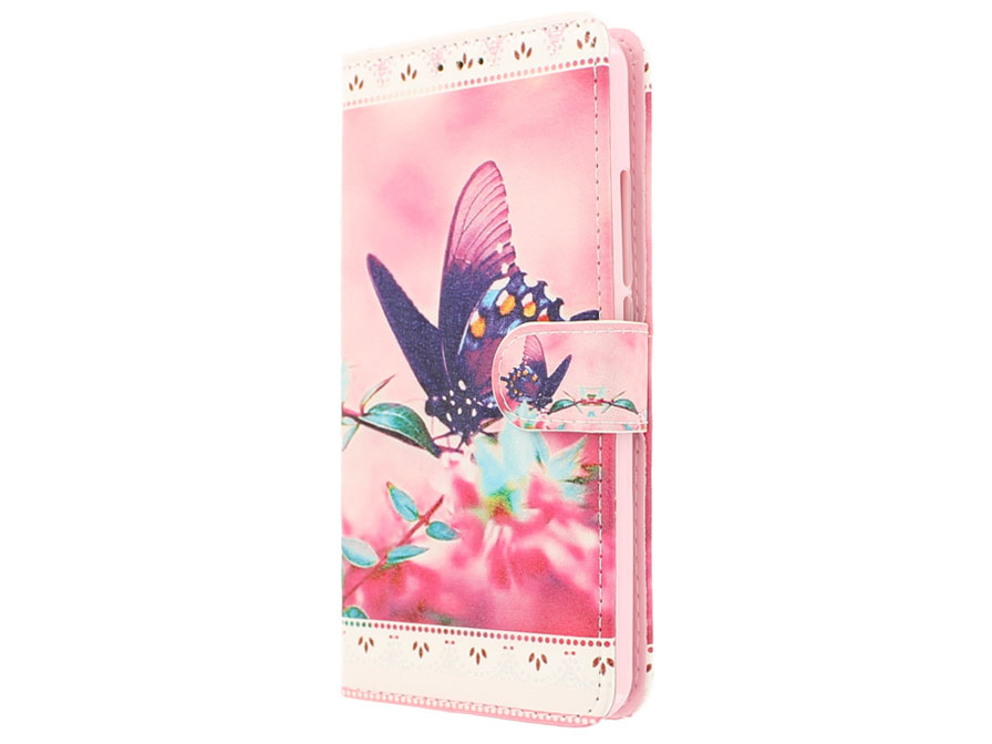 Butterfly Bookcase - Acer Liquid Zest Plus hoesje