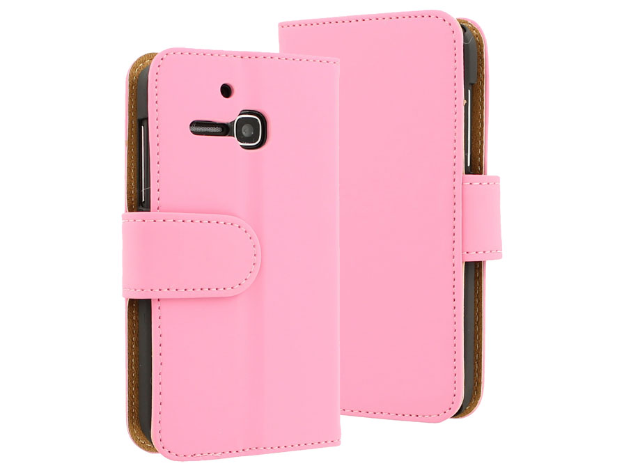 Classic Book Case Hoesje voor Alcatel One Touch M'Pop