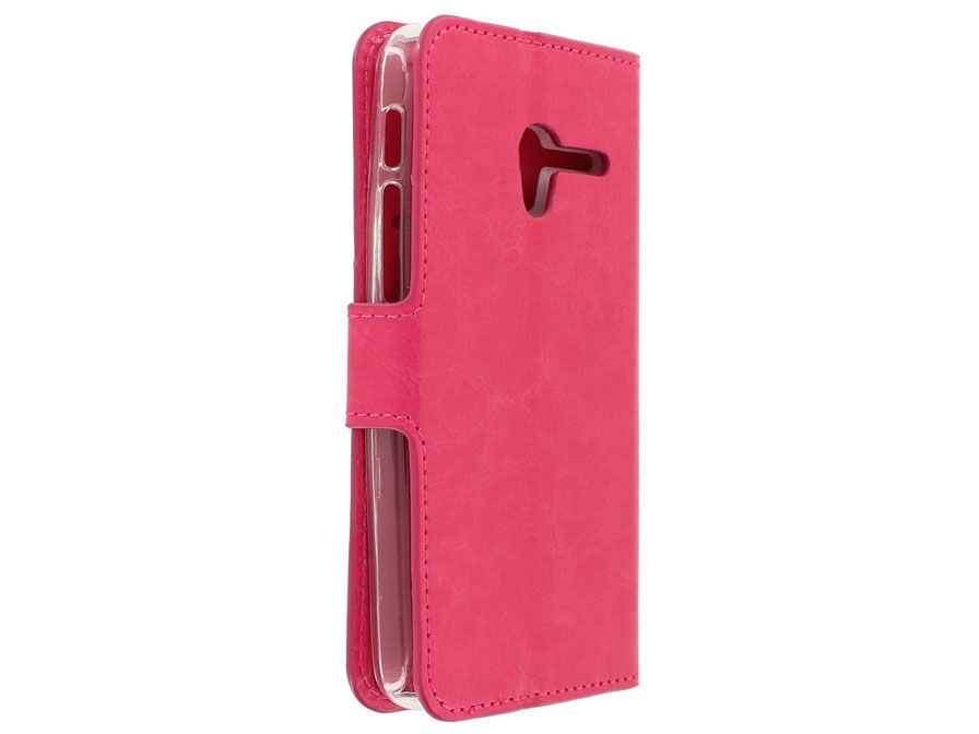 Wallet Bookcase - Alcatel Pop 3 (5) Hoesje (Roze)
