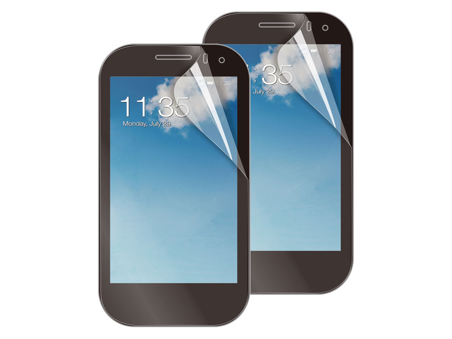 Muvit Screenprotector Glossy & Matte voor Alcatel One Touch Pop C3
