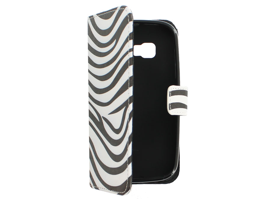 Zebra Book Case Hoesje voor Alcatel OneTouch Pop C5