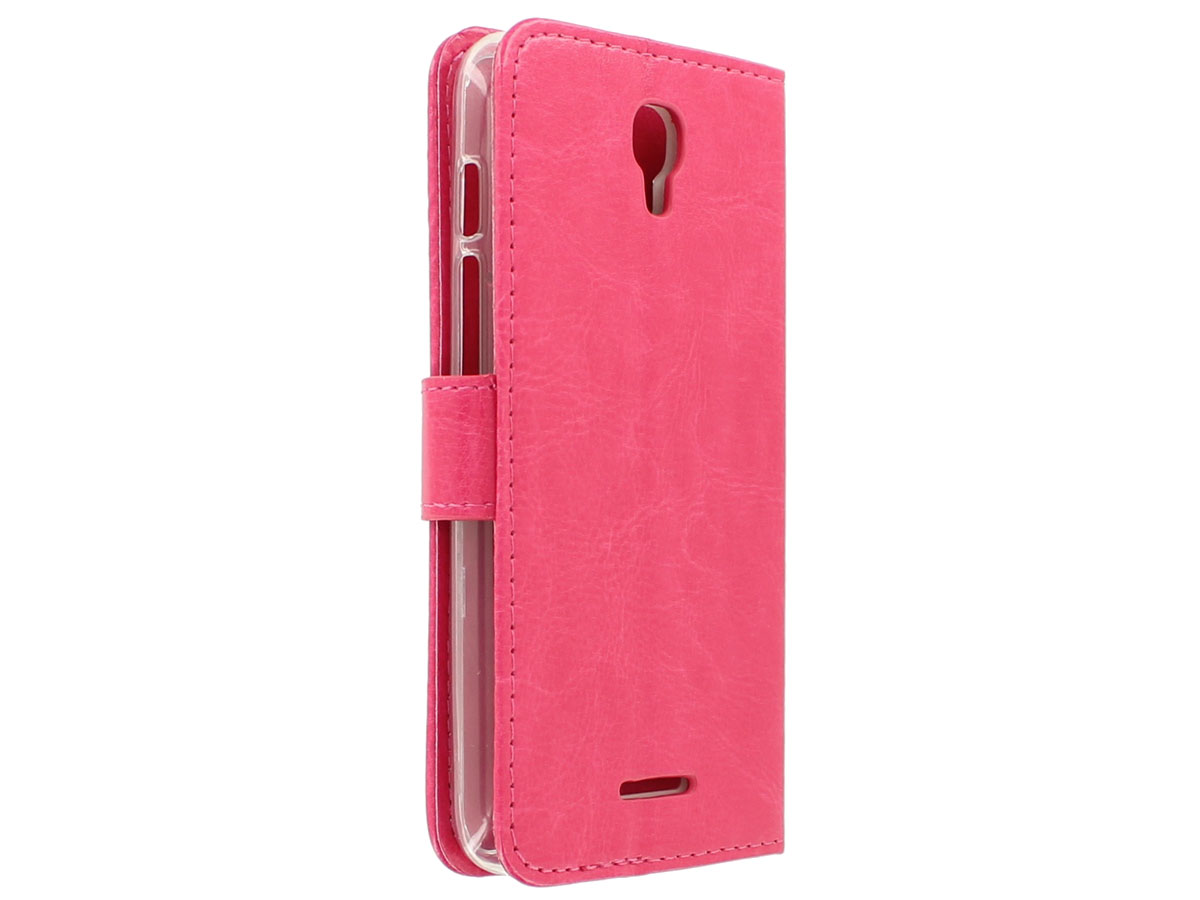 Bookcase Roze - Alcatel Pixi 4 (5) 3G 5010D hoesje
