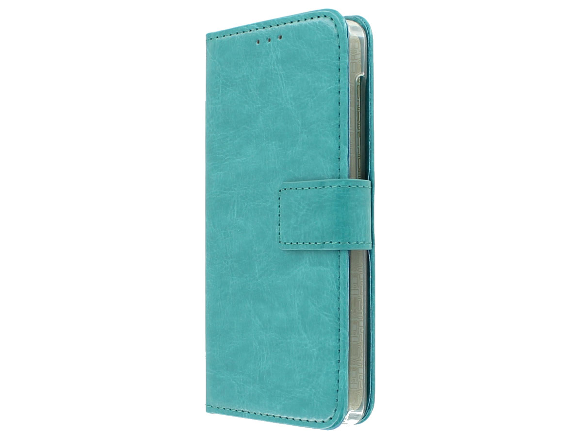 Bookcase Turquoise - Alcatel Pop 4 hoesje