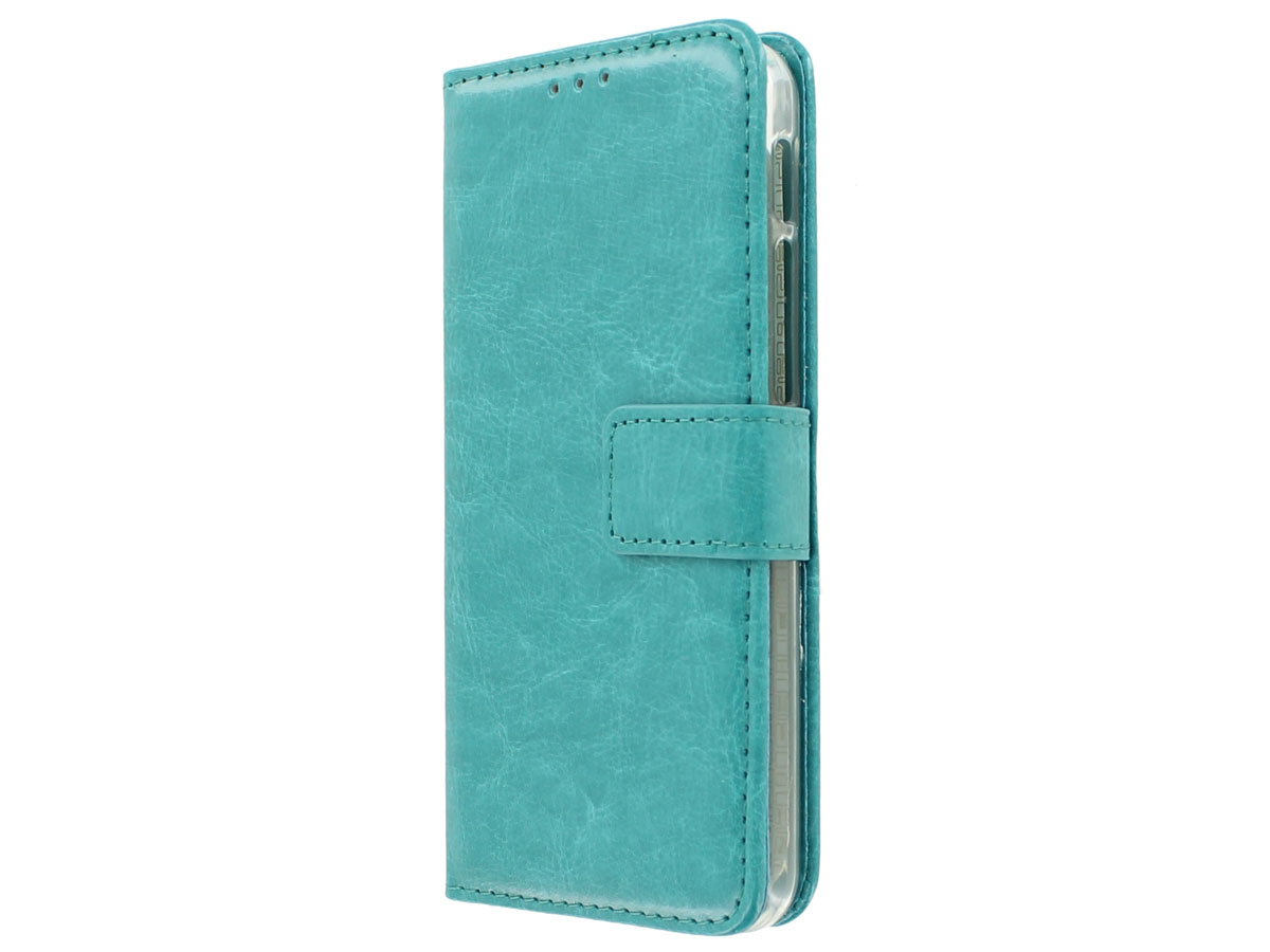 Bookcase Turquoise - Alcatel Shine Lite hoesje