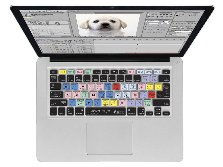 After Effects - Keyboard Cover voor Apple toetsenbord