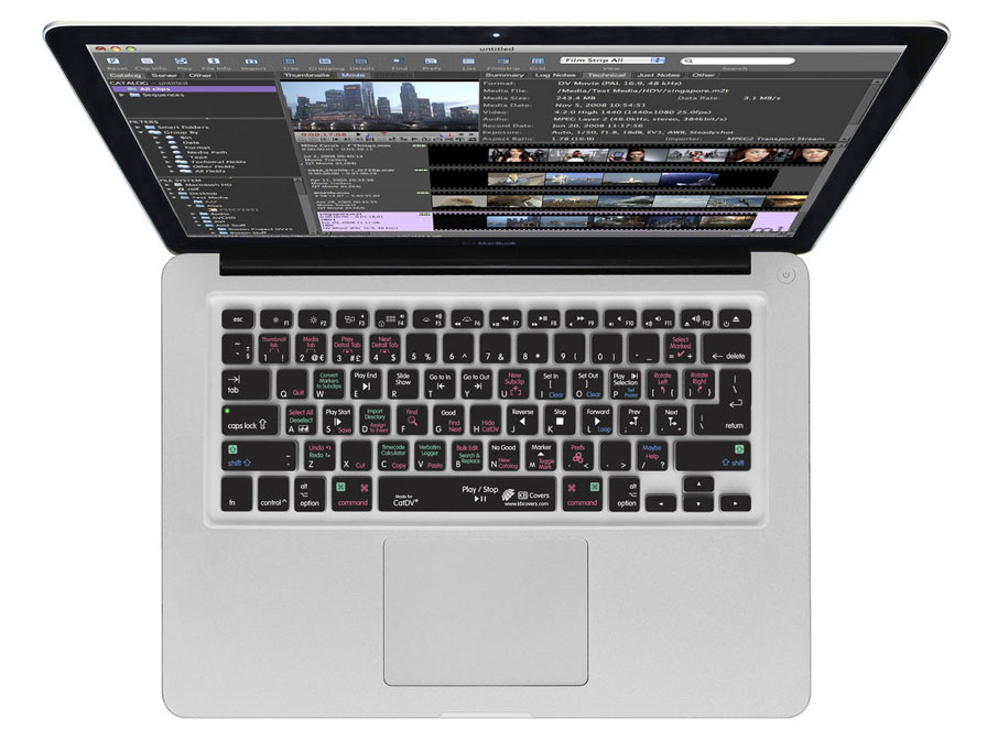 CatDV (t/m V10) - Keyboard Cover voor Apple toetsenbord