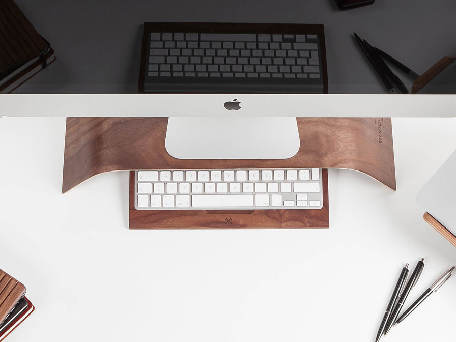 Woodcessories EcoTray Walnut - Apple Wireless Keyboard