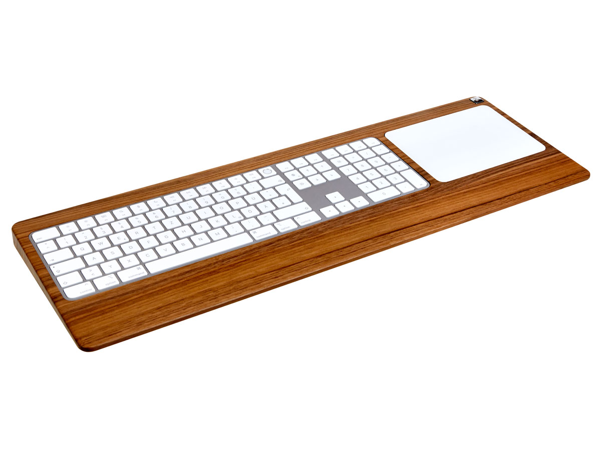 Woody's Numeric TrackpadTray Walnut - Apple Magic Keyboard 2 & Trackpad 3