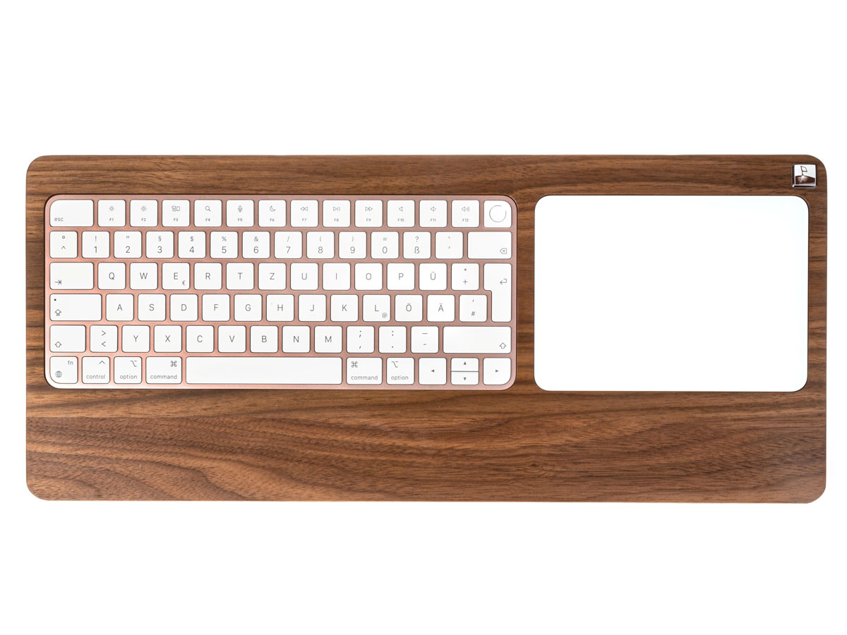 Woody's TrackpadTray Walnut - Apple Magic Keyboard 2 & Trackpad 3