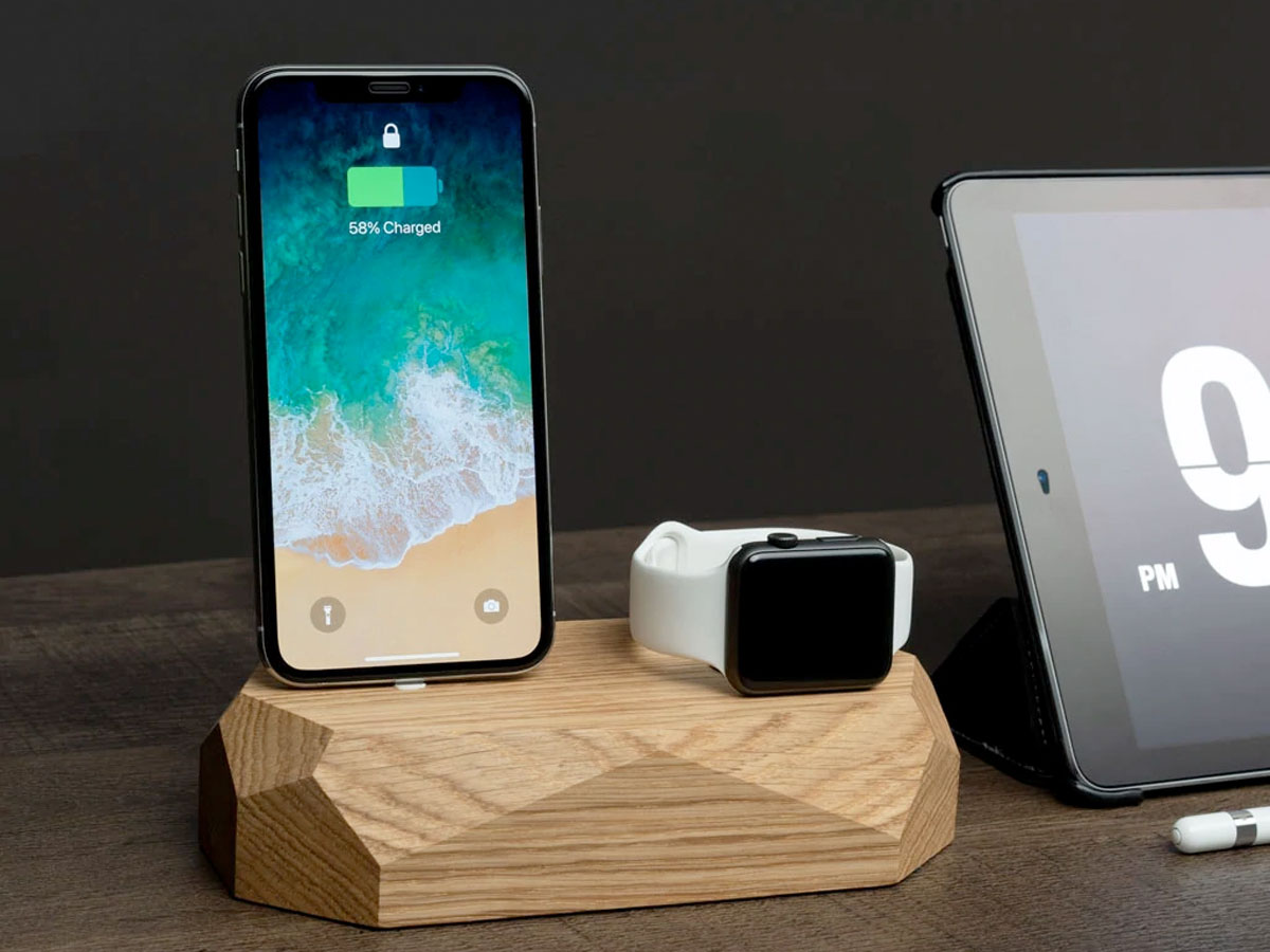 Oakywood Combo Dock Eiken - Houten Lightning/Watch Dock