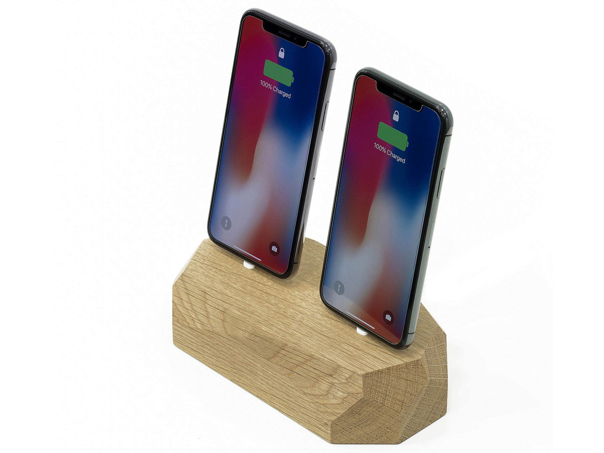 Oakywood Dual Dock Oak - Houten Dual Lightning Dock