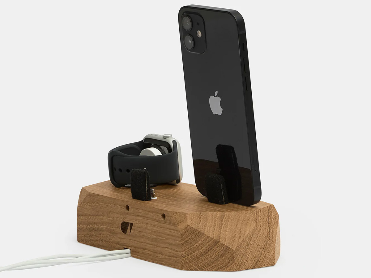 Oakywood Triple Dock Oak - Houten Lightning/Watch Dock