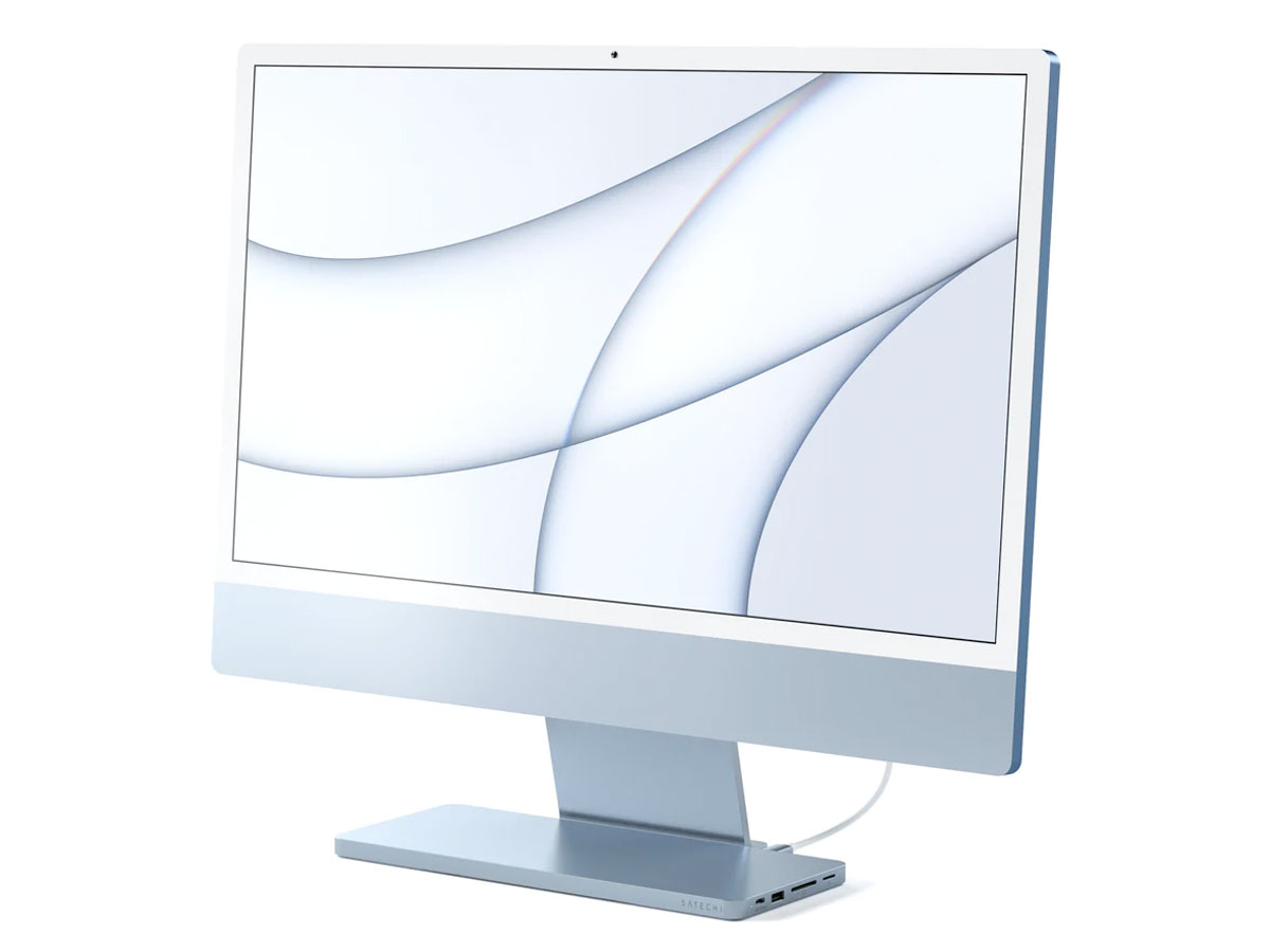 Satechi USB-C Slim Dock & SSD Enclosure voor 24” iMac - Blauw