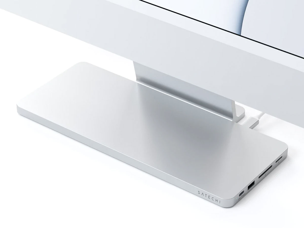 Satechi USB-C Slim Dock & SSD Enclosure voor 24” iMac - Zilver