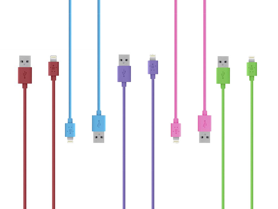 Belkin MIXIT Lightning USB Kabel voor iPod, iPad en iPhone (120cm)