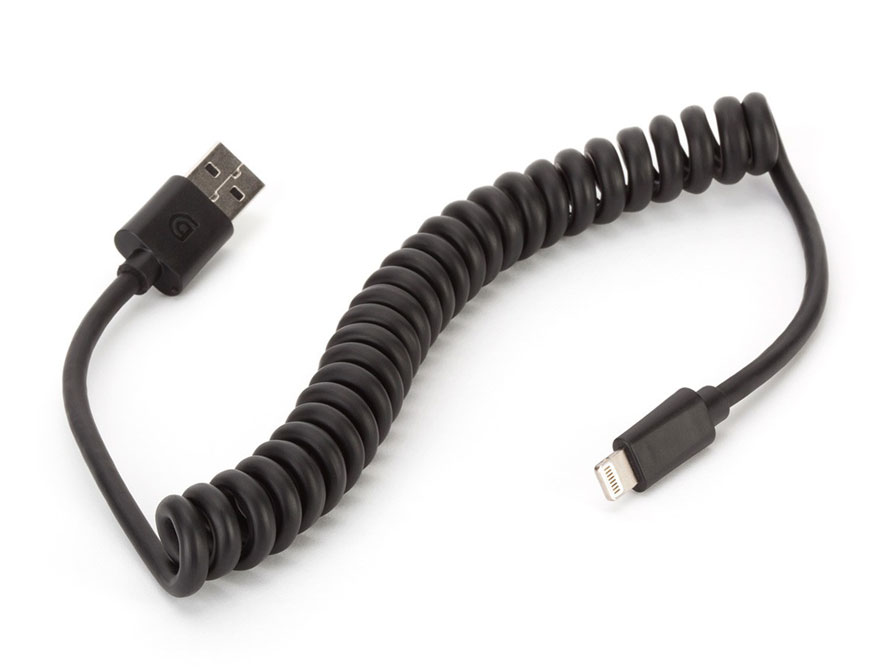 Griffin Gekrulde Lightning USB Kabel (120cm)