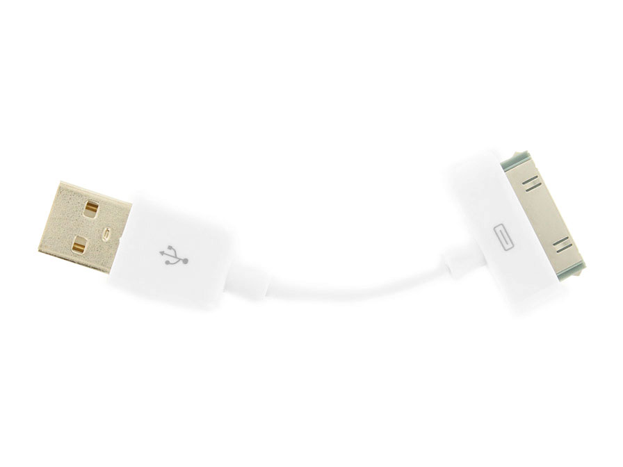 Korte Dockconnector USB kabel (8 cm) voor iPod, iPhone & iPad