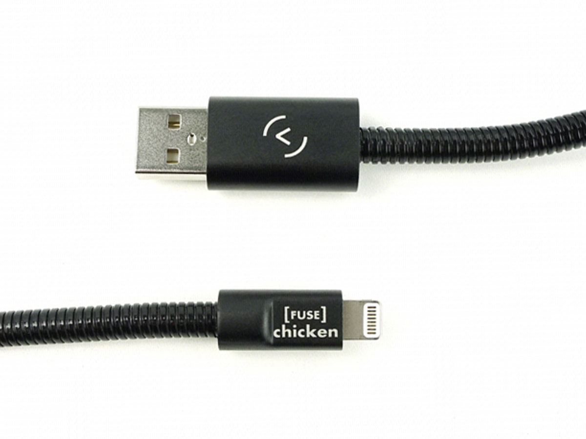 FuseChicken Titan Black+ - Lightning USB kabel (150cm)