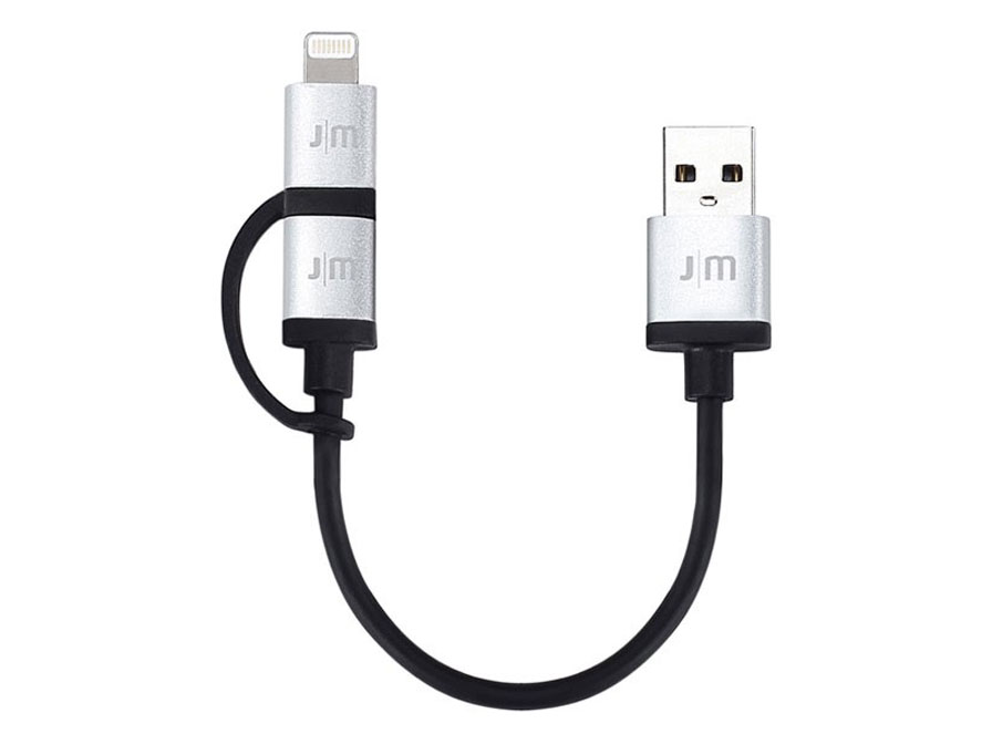 Just Mobile AluCable Duo Mini - Lightning & Micro-USB