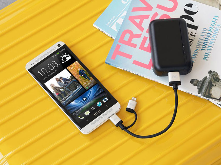 Just Mobile AluCable Duo Mini - Lightning & Micro-USB