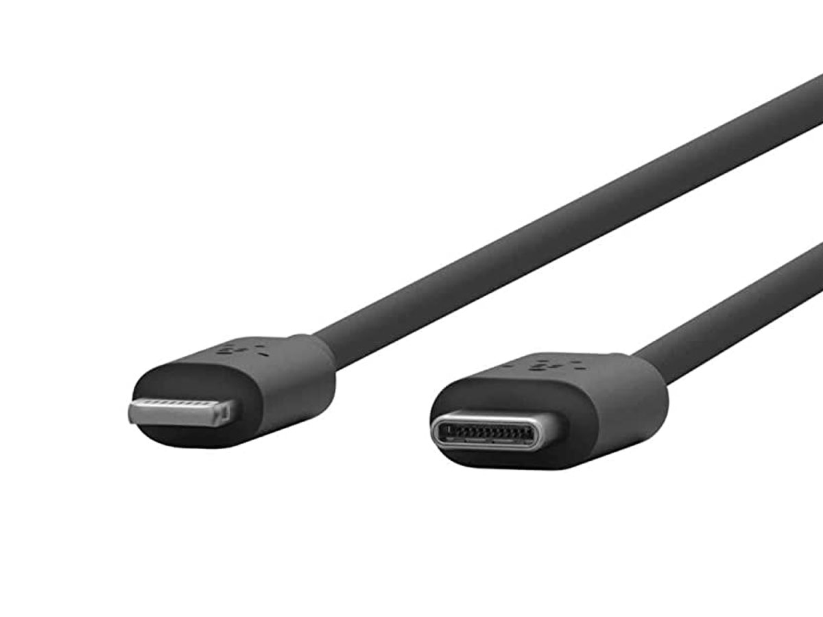 Belkin USB-C naar Lightning Kabel 90cm Zwart
