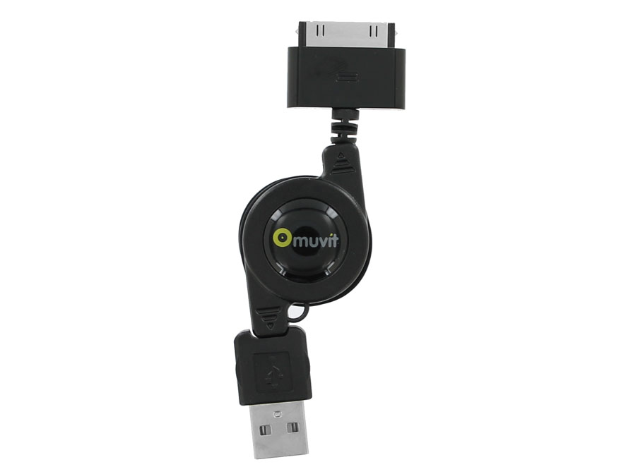 Oprolbare Dockconnector USB kabel voor iPhone/iPad