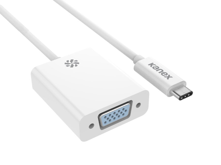Kanex usb c naar vga adapter beamer aansluiten (20 cm) Ipad aansluiten op beamer