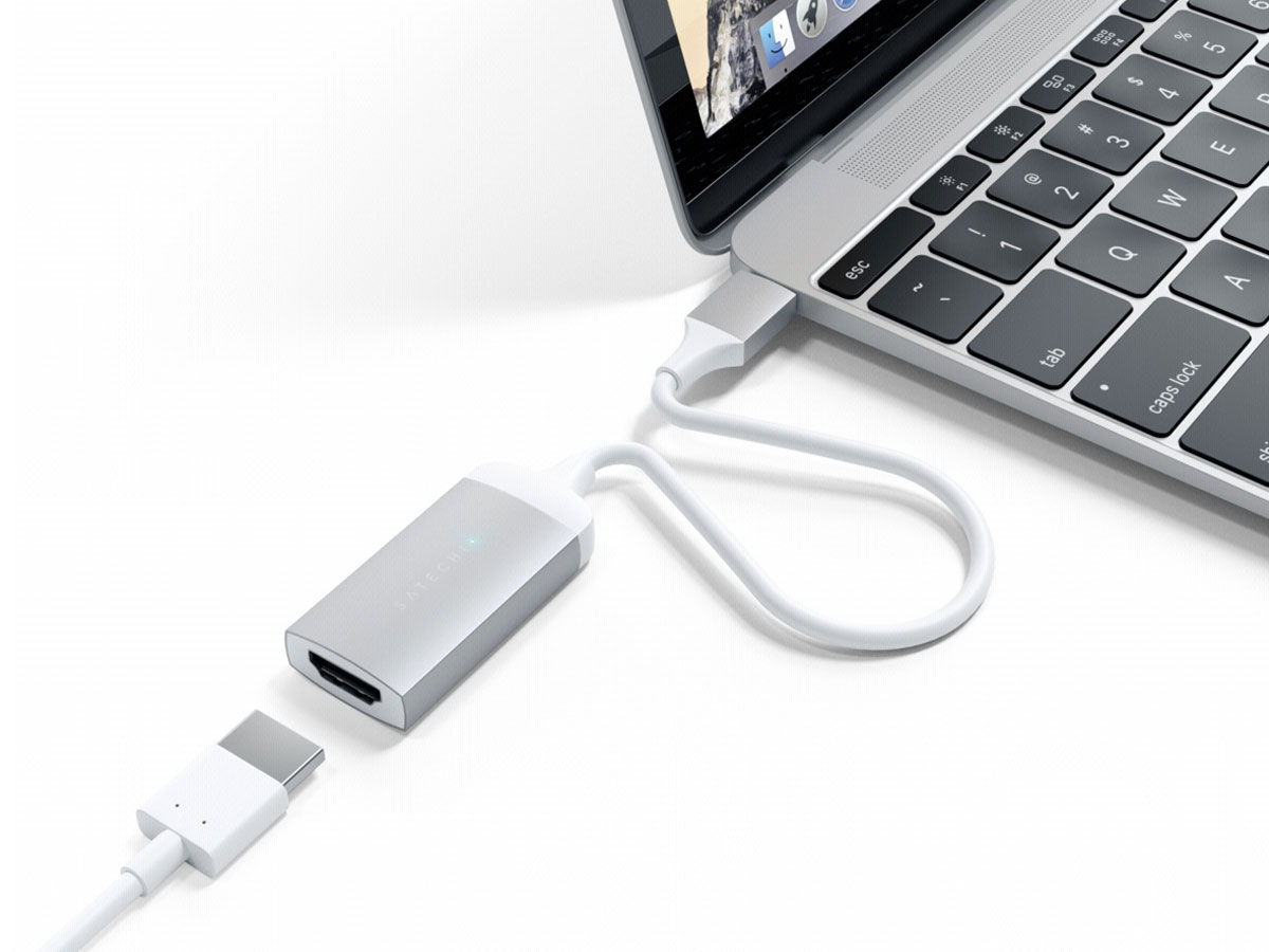 Satechi Aluminium USB-C naar HDMI 4K adapter