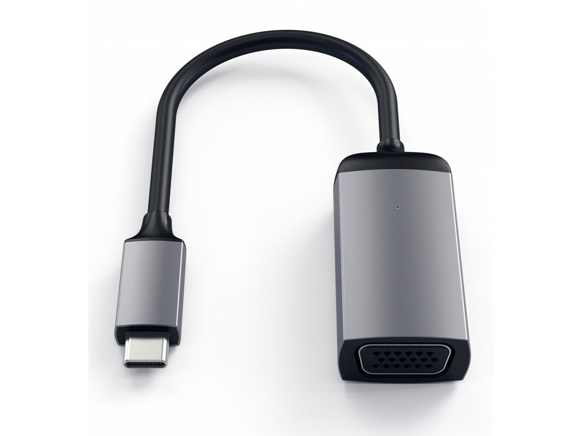 Satechi Aluminium USB-C naar VGA adapter