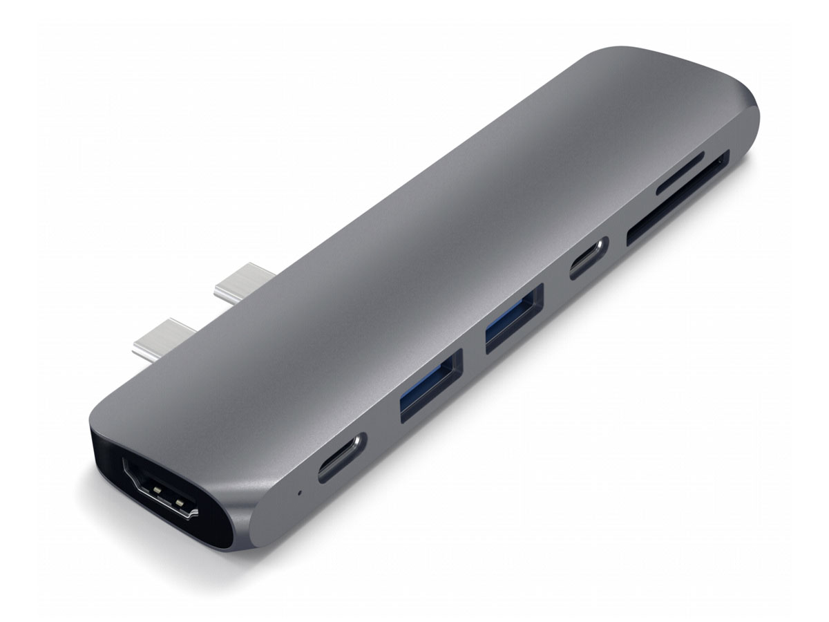 Satechi USB-C Pro Hub voor MacBook Pro - Space Grey