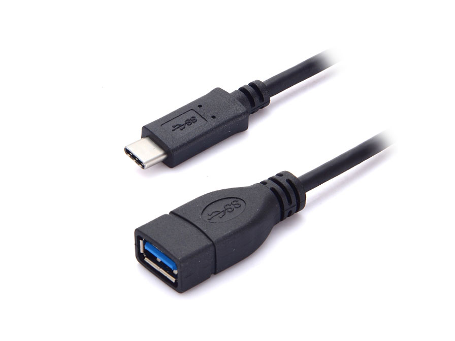 USB-C naar USB-A adapter kabel (20cm)