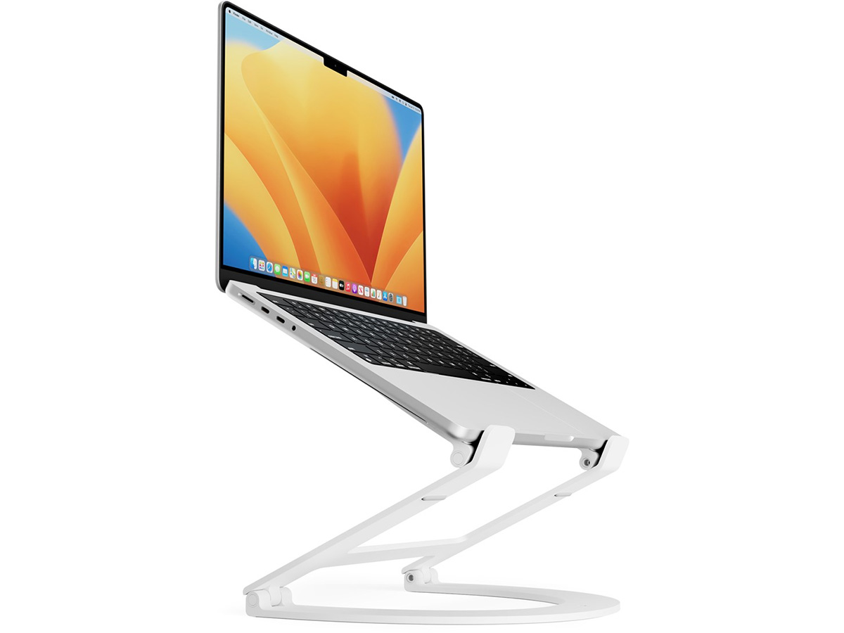 Twelve South Curve Flex Laptop Stand Wit - Laptop MacBook Standaard