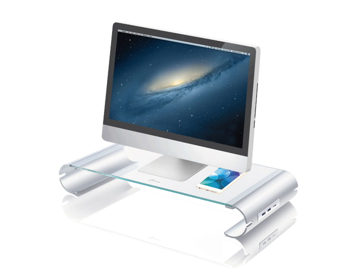j5create Design iMac Monitor Stand met USB-Hub