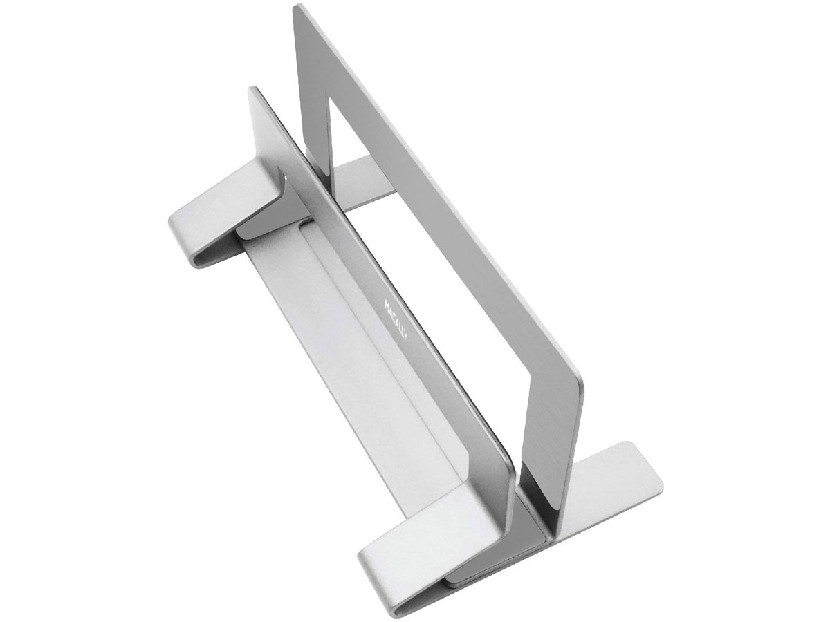 MacAlly VCSTANDA Zilver - Aluminium Vertical Laptop Stand