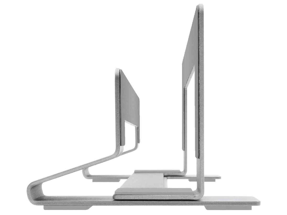 MacAlly VCSTANDA Zilver - Aluminium Vertical Laptop Stand