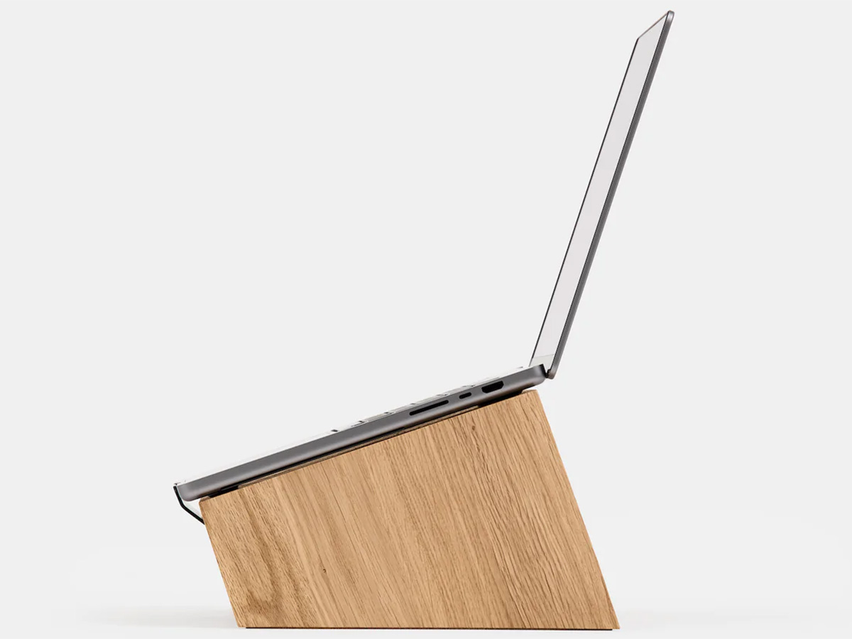 Oakywood Laptop Stand Oak - Houten MacBook Laptop Standaard