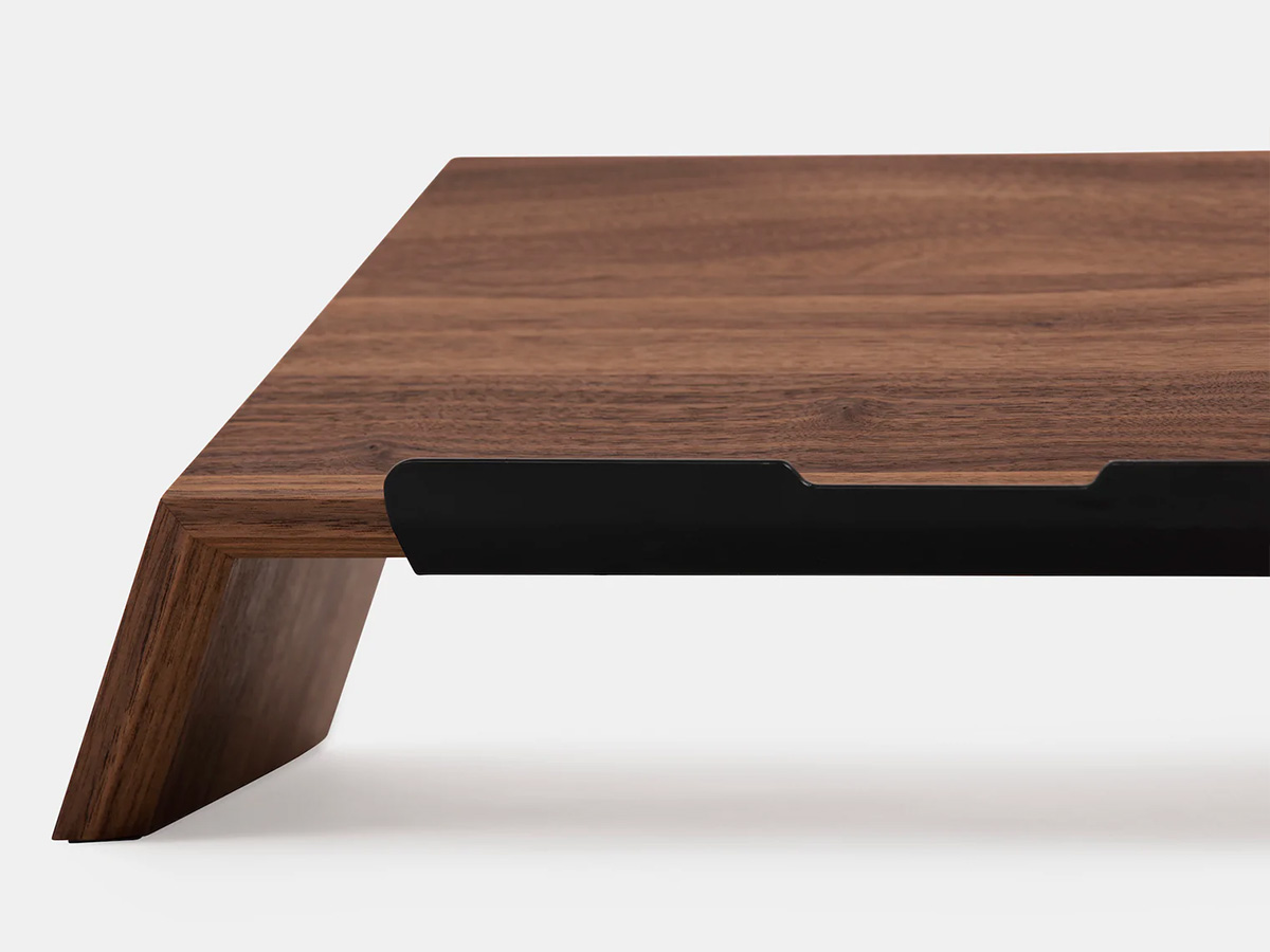 Oakywood Laptop Stand Walnut - Houten MacBook Laptop Standaard