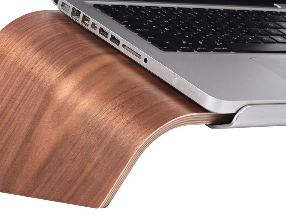 Samdi Houten Laptopstandaard MacBook Stand - Walnoot