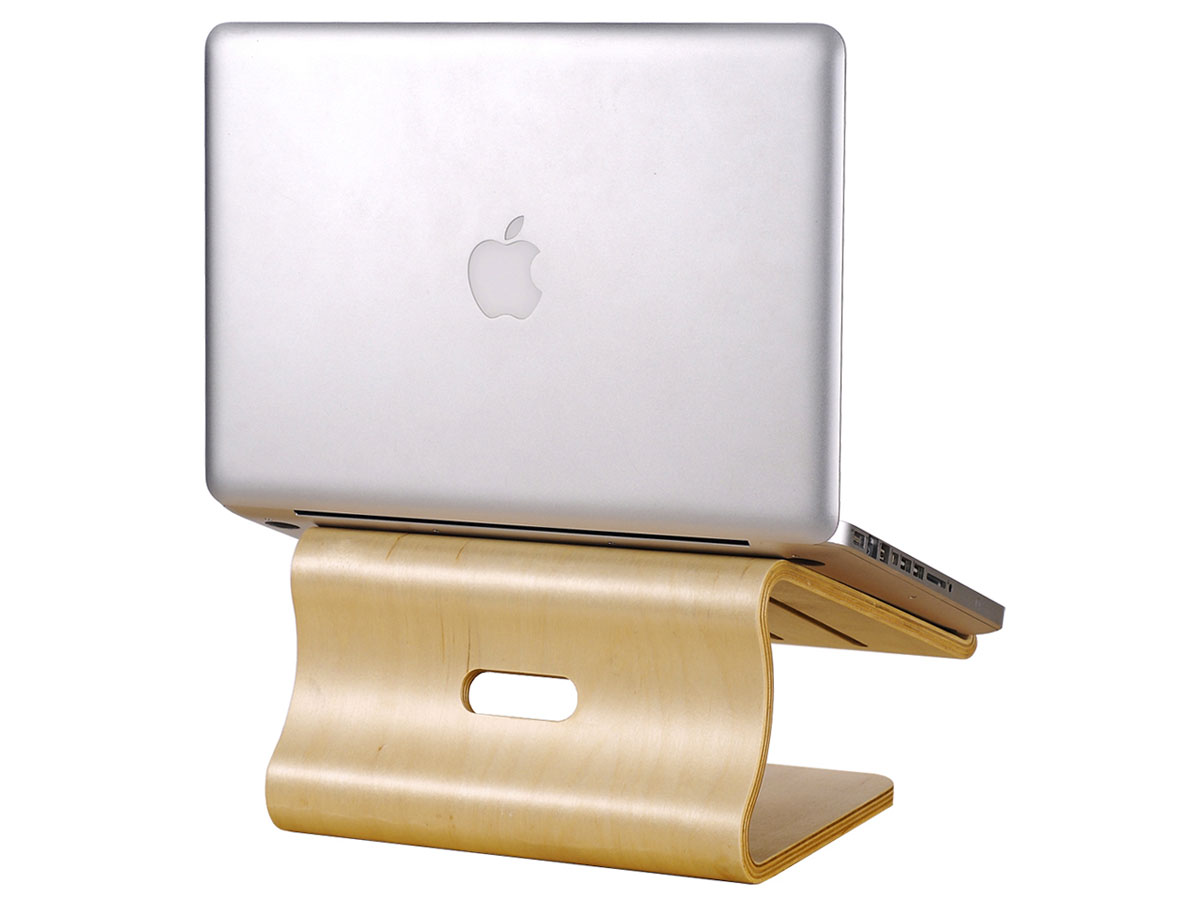 Samdi Houten MacBook Stand Laptopstandaard - Berk