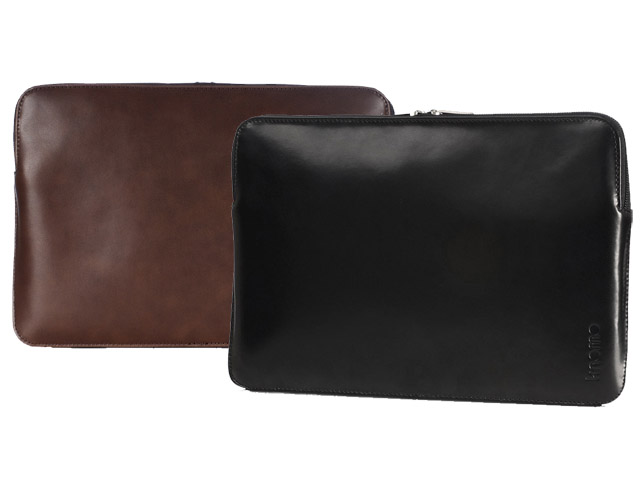 Knomo Leather Zip Sleeve voor MacBook Air (13 inch)