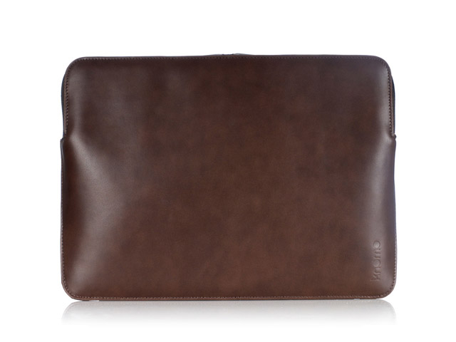 Knomo Leather Zip Sleeve voor MacBook Air (13 inch)