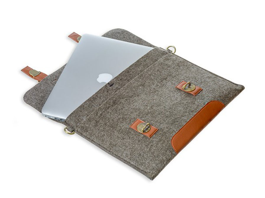 Gecko Vilten Tas voor MacBook (13 inch)