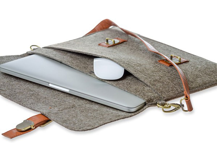 Gecko Vilten Tas voor MacBook (15 inch)