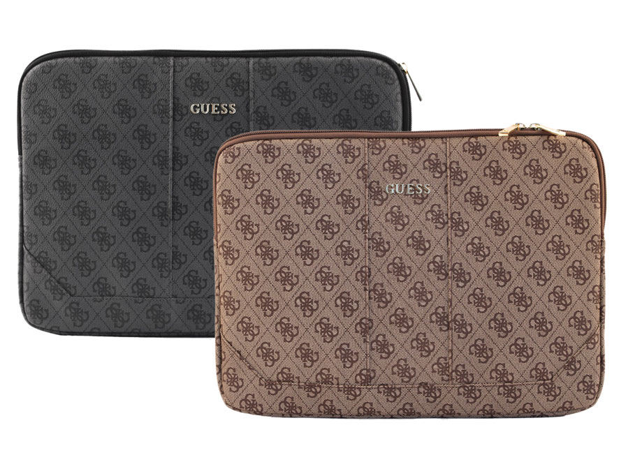 Guess Monogram Laptop Sleeve - 15 inch MacBook Hoes