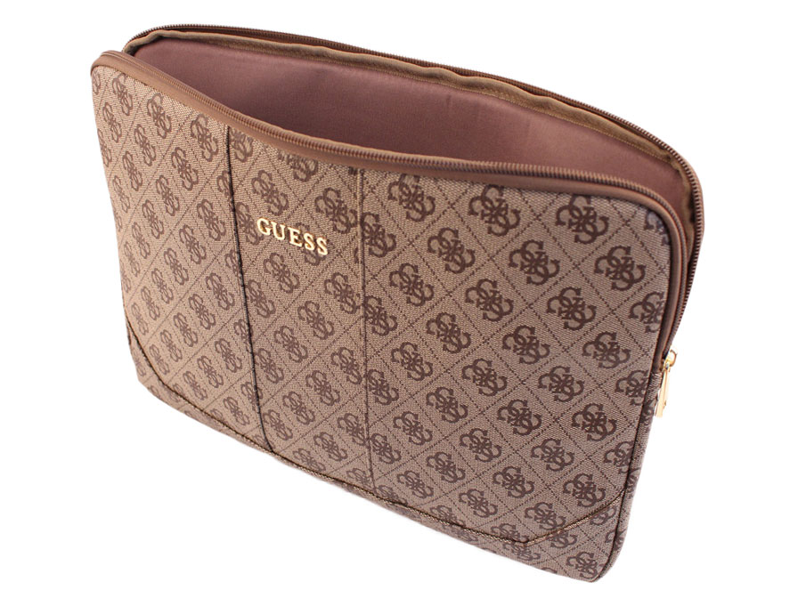 Guess Monogram Laptop Sleeve - 15 inch MacBook Hoes