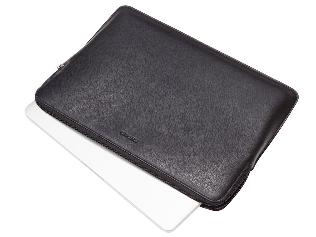 Knomo Leather Sleeve - Leren MacBook Pro/Air 13