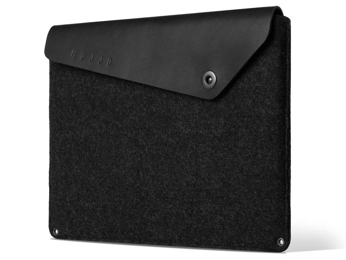 Mujjo Envelope Sleeve Zwart - MacBook Pro 16