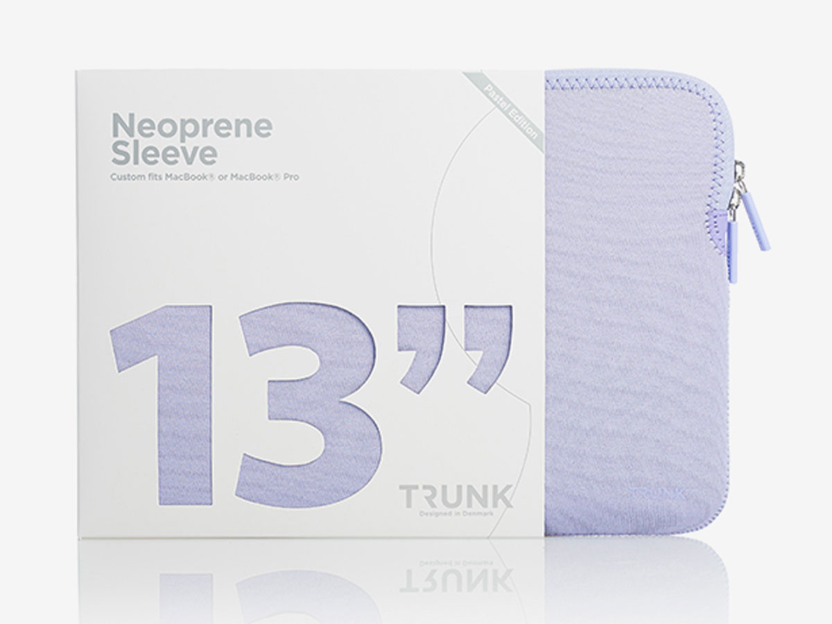 Trunk Sleeve Pastel Purple - MacBook Pro/Air 13