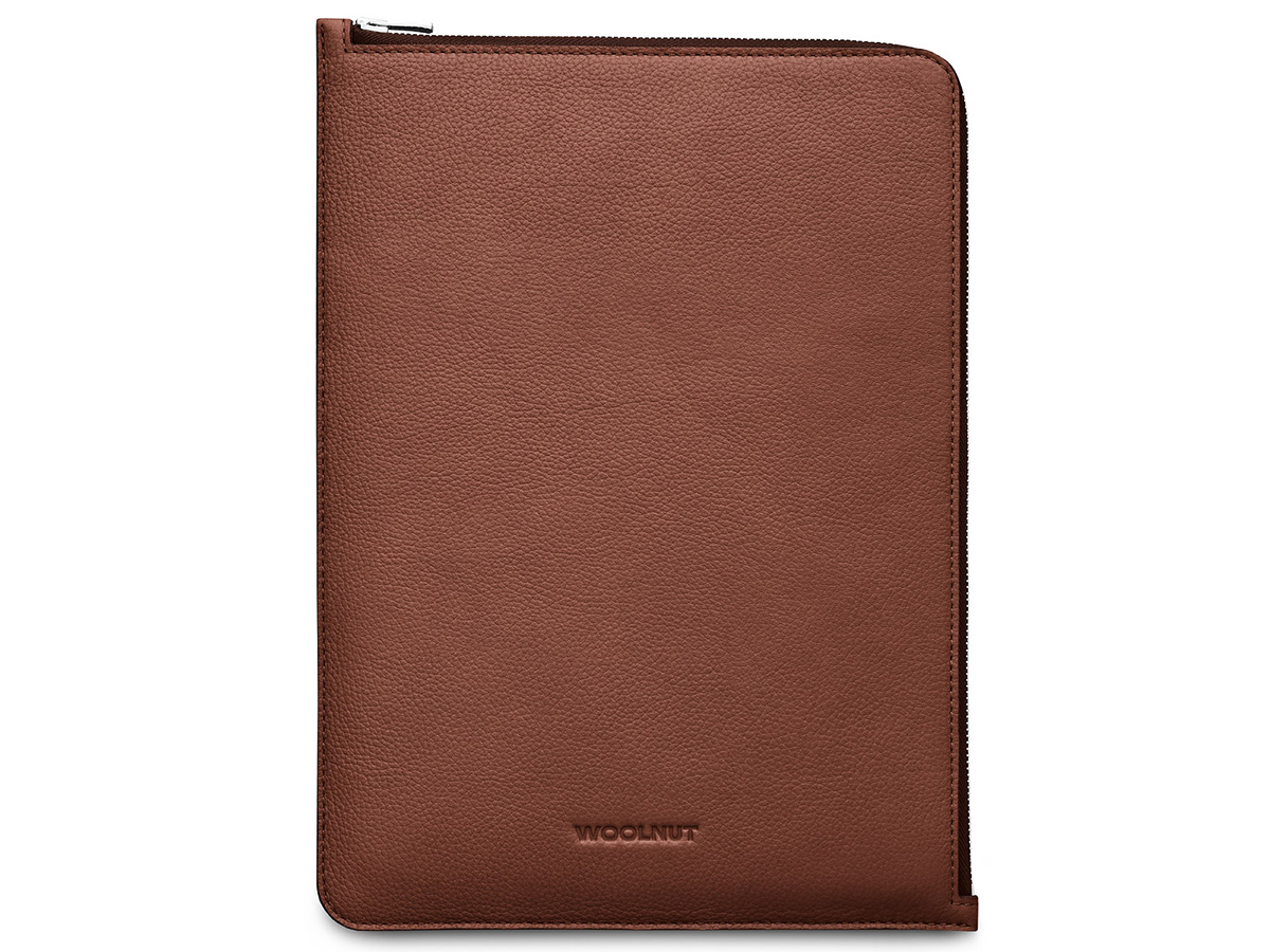 Woolnut Leather Folio Cognac - MacBook Pro 16